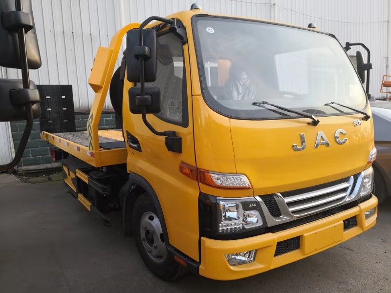 江淮駿鈴V5藍(lán)牌清障車一拖二