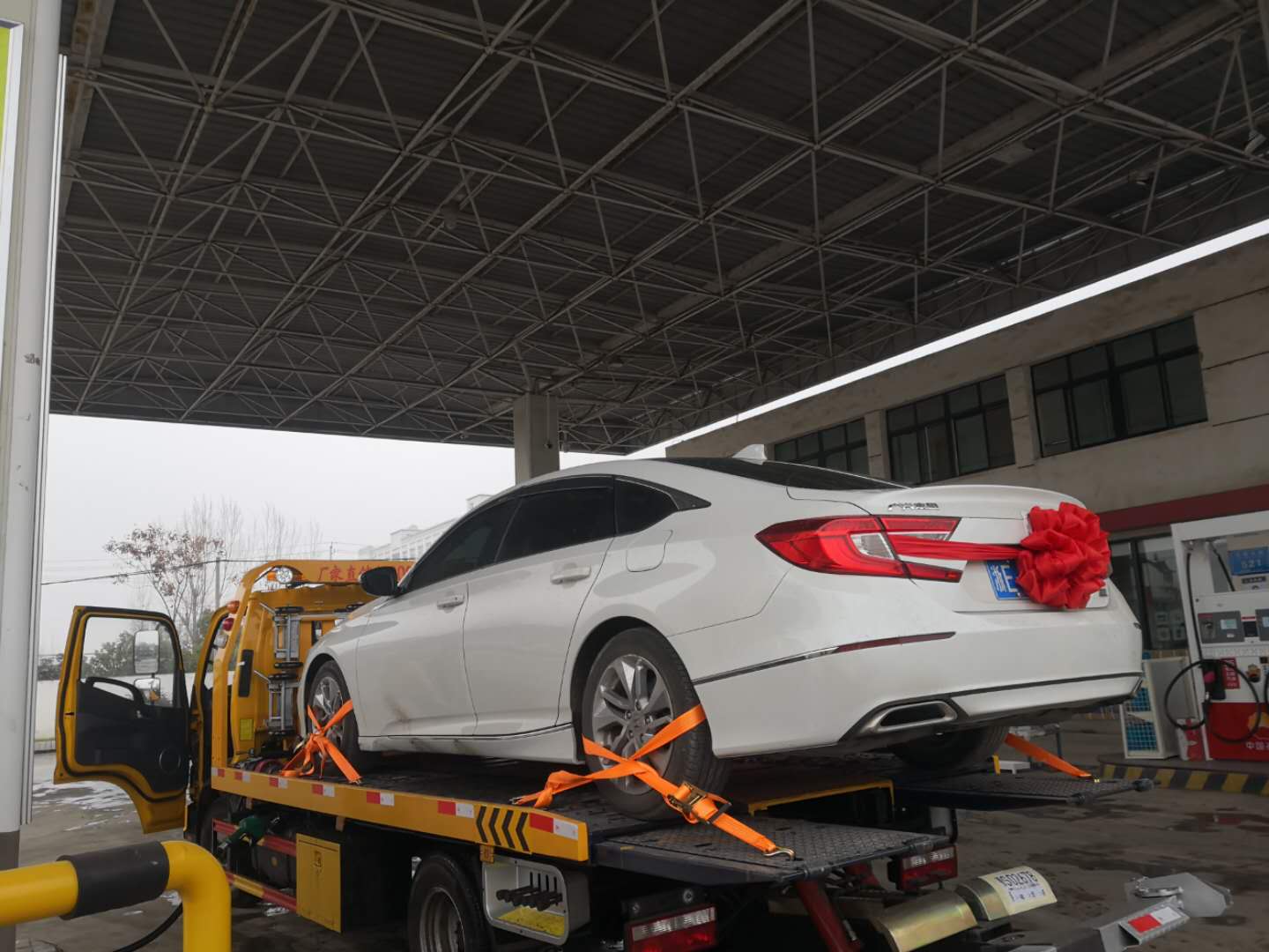 江淮駿鈴V5藍(lán)牌清障車一拖二