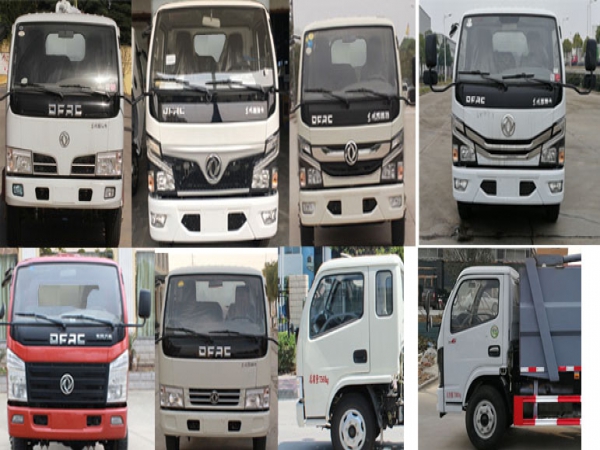 東風(fēng)小多利卡國(guó)六后裝高位掛桶壓縮式垃圾車