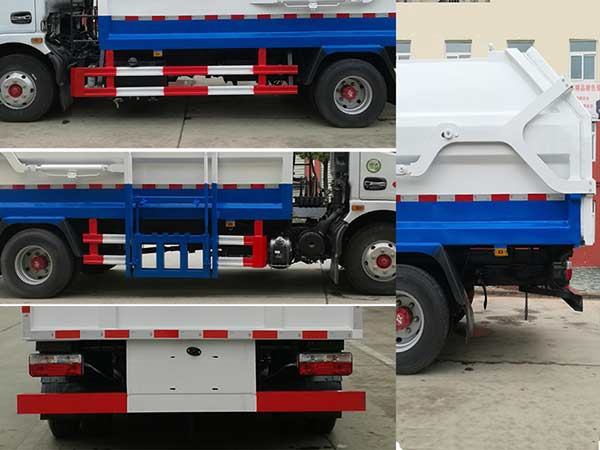 東風(fēng)多利卡國六8~9方側(cè)裝壓縮式垃圾車