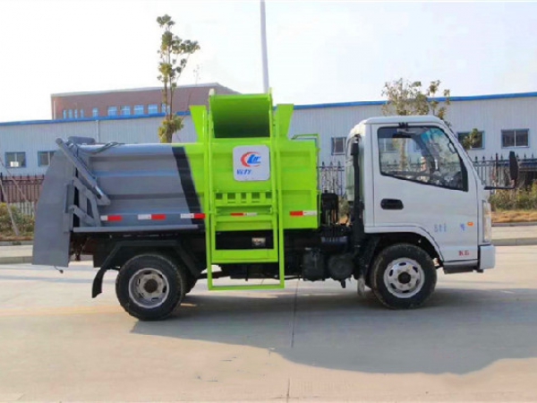 凱馬國六藍(lán)牌3方餐廚垃圾車
