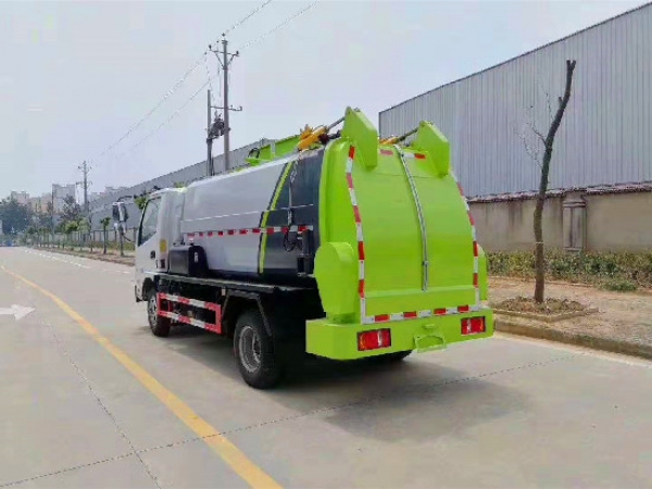 凱馬國六藍(lán)牌5方餐廚垃圾車
