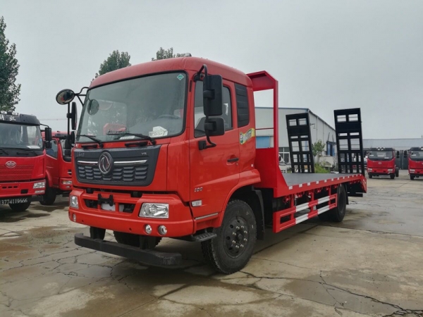 東風天錦平板拖車